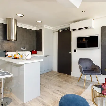 Lägenhet Cosy & Design A Cote Du Palais Et Des Plages